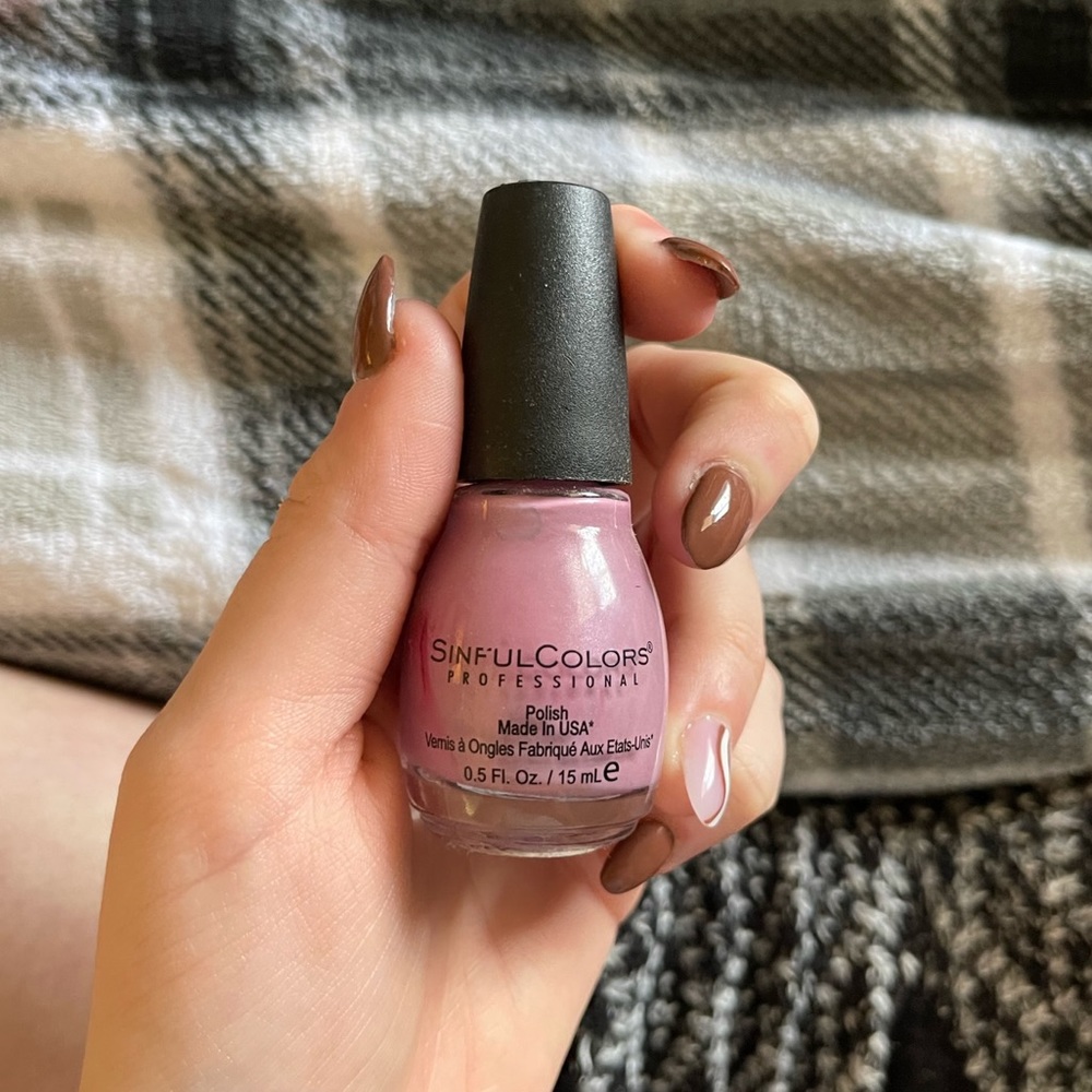 sinful colors shade rose dust